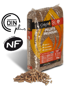 Granulés bois CREPITO Qualité Premium - en sac de 15 kg