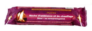 1h30 Bûche d'ambiance et chauffage Actifeu - Bois compressé